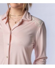 Pigiama invernale caldo cotone aperto avanti modal Toscana Lingerie - Cinzia