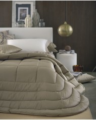 Trapunta una piazza e mezza in raso di puro cotone Botticelli Dondi Home