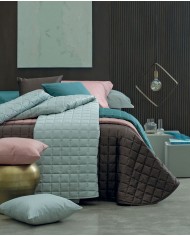 Trapunta una piazza e mezza in velluto coral Sensitive by S&G Home