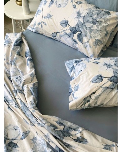 Completo lenzuola Maestri Cotonieri Valencia 4 federe