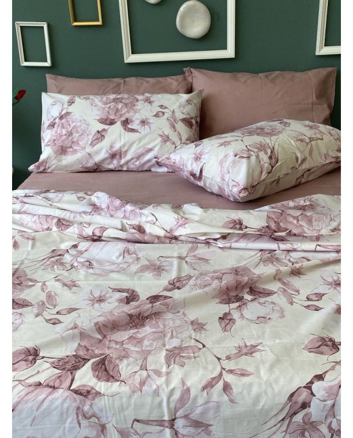 Completo lenzuola Maestri Cotonieri Valencia 4 federe