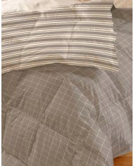 Trapunta matrimoniale in microraso stampato double-face Conan S&G Home
