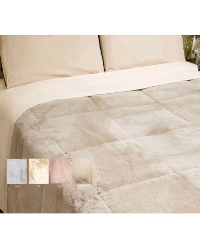 Trapunta il ecopelliccia luxury Alaska di Acca24