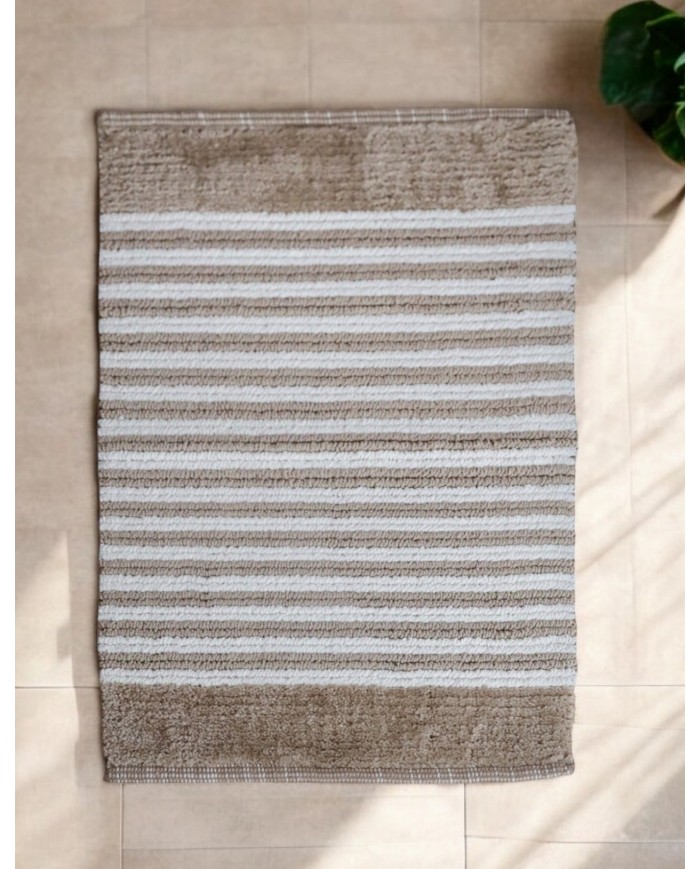 Tappeto da bagno con antiscivolo Lennon 50x80cm
