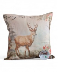 Cuscino d'arredo Natale Puhet "Merry Christmas" 45x45