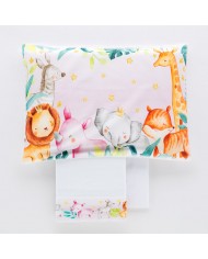 Completo lenzuola per culla lettino in puro cotone Simba