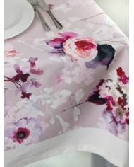 Tovaglia 12 posti in gabardine di puro cotone Patchouli Forever by Dondi