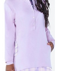 Pigiama Donna 100% caldo cotone S2G D9289