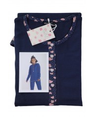 Pigiama Donna 100% caldo cotone S2G D9296