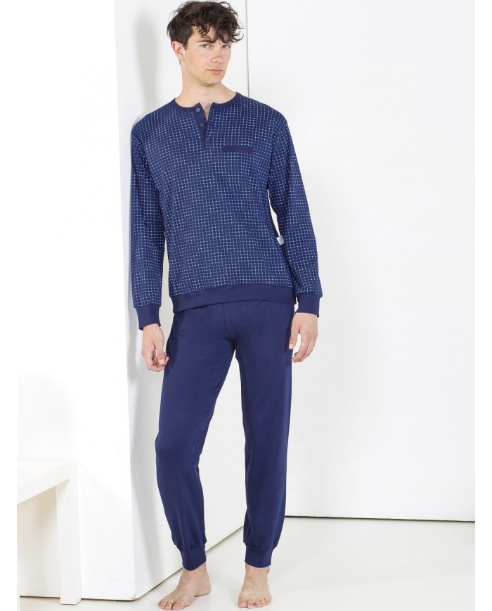Pigiama uomo caldo cotone S2G U9304
