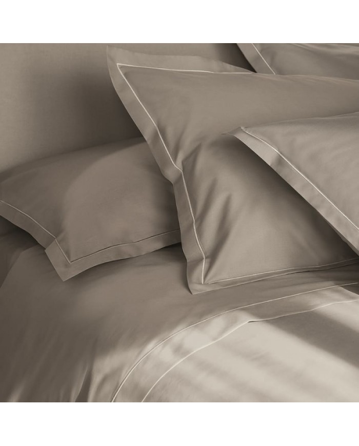 Completo lenzuola matrimoniale in percalle tinta unita Fazzini Teseo