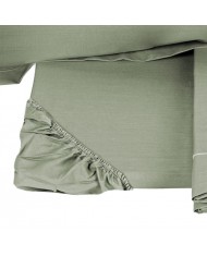 Completo lenzuola matrimoniale in percalle tinta unita Fazzini Teseo