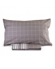 Parure copripiumino letto singolo double-face 100% cotone Conan S&G Home