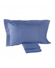 Completo lenzuola matrimoniale in percalle Louisiana Mirabello