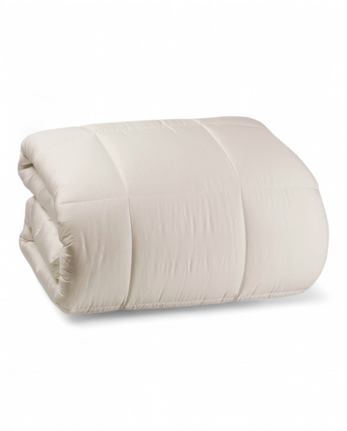 Trapunta matrimoniale in raso di puro cotone Satin di Cloè Home