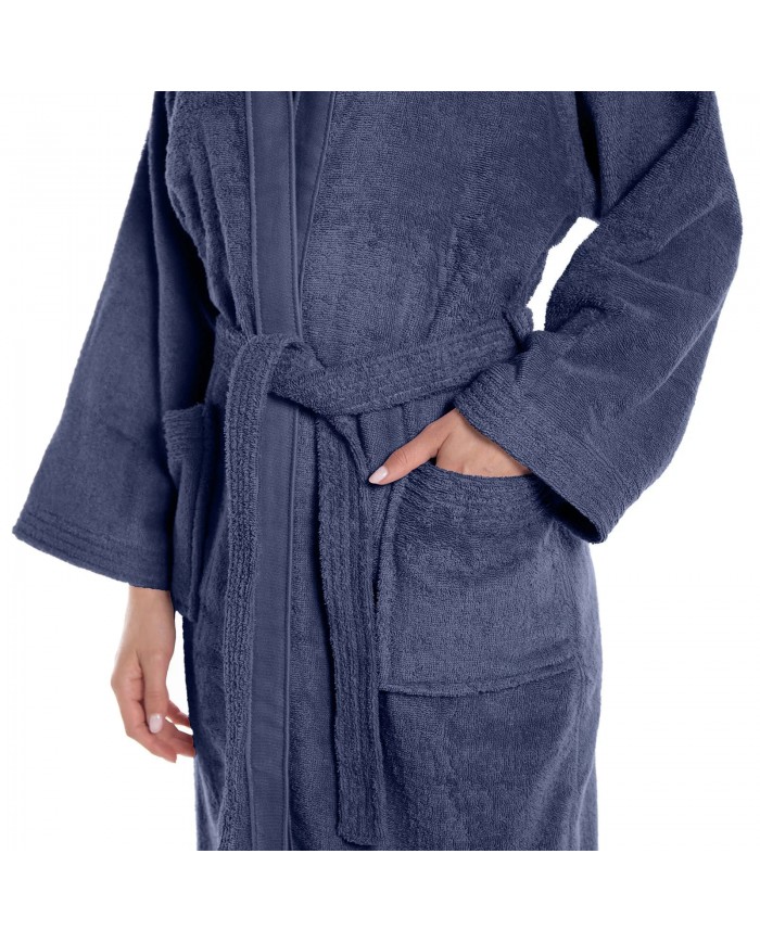 Accappatoio unisex in Cotone Soft Caleffi