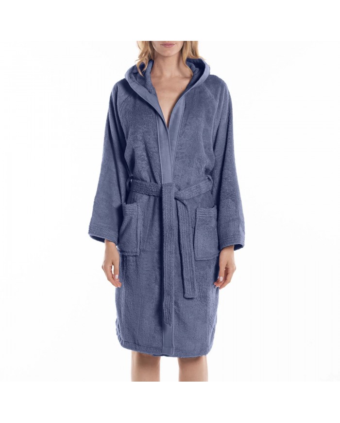 Accappatoio unisex in Cotone Soft Caleffi