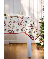 Tovaglia di Natale 6 posti Schiaccianoci - Made in Italy