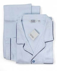 Pigiama Uomo classico in flanella aperto avanti Diplomat