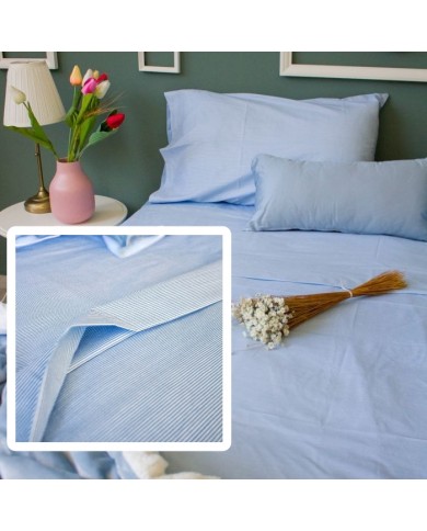 Completo lenzuola piazza e mezza in puro cotone Microline di Maestri Cotonieri
