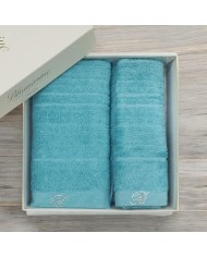 Blumarine Set 1+1 Asciugamani Spugna Samira - Vari Colori