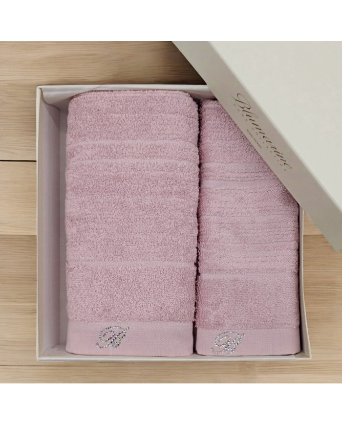 Blumarine Set 1+1 Asciugamani Spugna Samira - Vari Colori