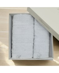 Blumarine Set 1+1 Asciugamani Spugna Samira - Vari Colori