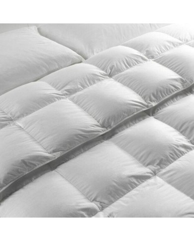 Piumino d'oca matrimoniale in puro cotone Antartide