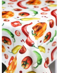 Tovaglia 12 posti antimacchia Frutta var.7