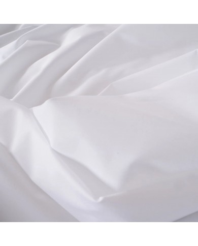 Lenzuolo letto singolo senza angoli in percalle di puro cotone 170x290