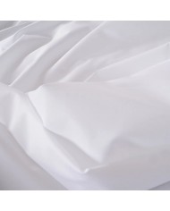 Lenzuolo letto singolo senza angoli in percalle di puro cotone 170x290