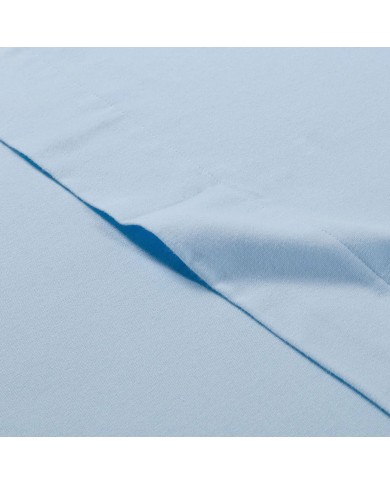 Completo Lenzuola matrimoniali in Flanella tinta unita