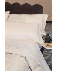 Completo Lenzuola matrimoniali Ambrosiana Sienna - Made in Italy