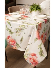 Tovaglia 12 posti in panama di puro cotone Neith Giuly