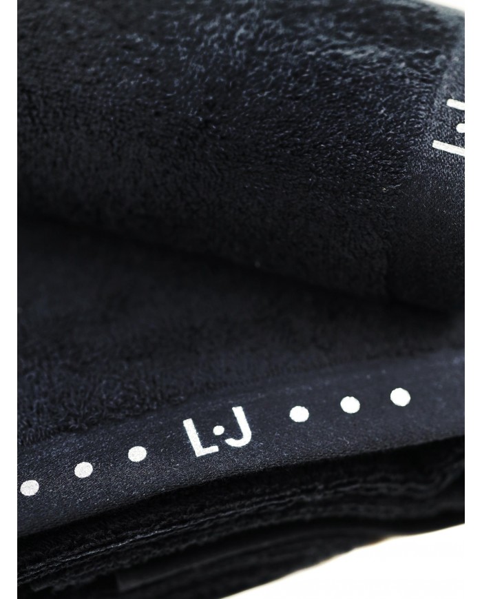 Set asciugamani 1+1 in spugna puro cotone Liu Jo
