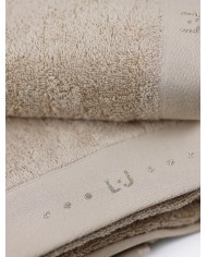Set asciugamani 1+1 in spugna puro cotone Liu Jo