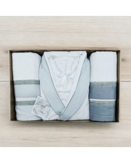 SET BAGNO 8 Pezzi lui e lei BATTAGLIA CAPRI