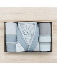 SET BAGNO 8 Pezzi lui e lei BATTAGLIA CAPRI