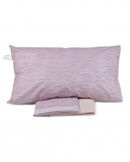 Completo Lenzuola letto singolo Gabel Terra - 100% Cotone - Made in Italy