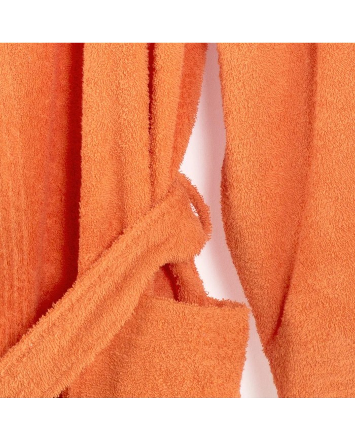 Accappatoio bambino in cotone con cappuccio Minorca Caleffi