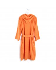 Accappatoio bambino in cotone con cappuccio Minorca Caleffi