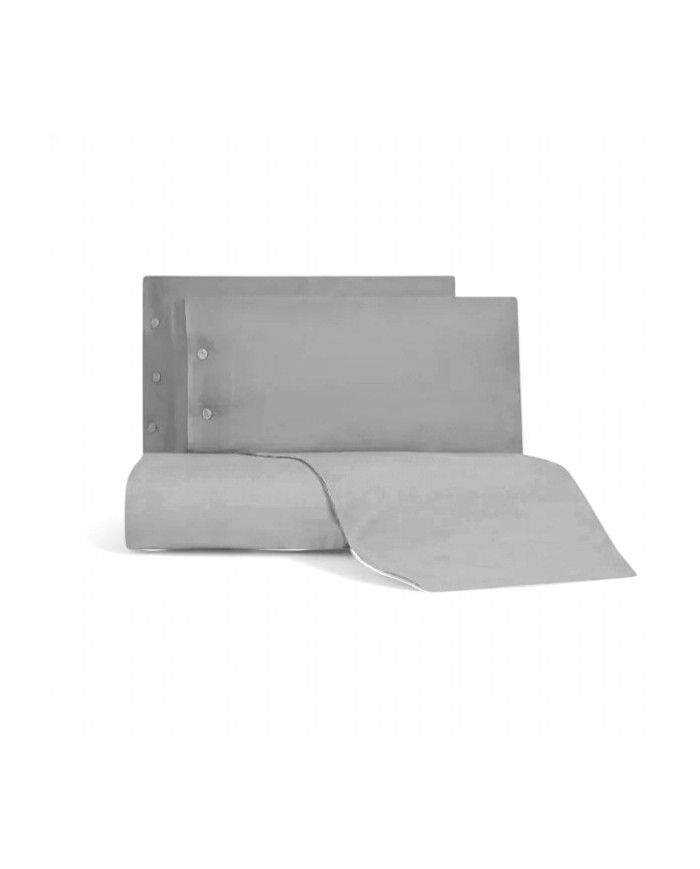 Completo lenzuola matrimoniale in percalle di puro cotone Bellora art. Percolours