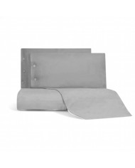 Completo lenzuola matrimoniale in percalle di puro cotone Bellora art. Percolours