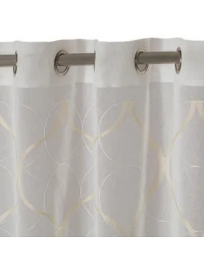 Pannello tenda con borchie devoreh Lunar