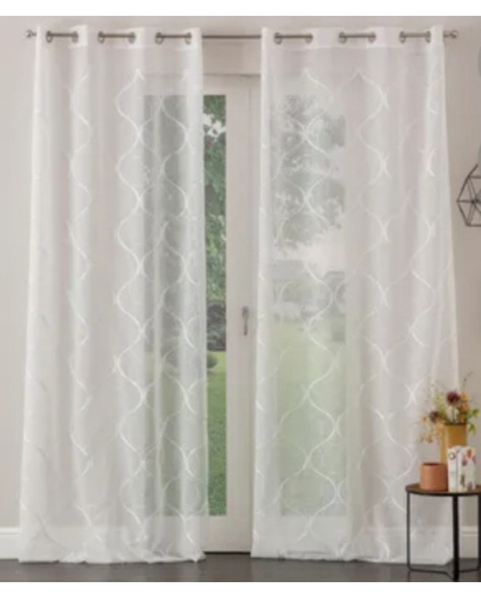 Pannello tenda con borchie devoreh Lunar