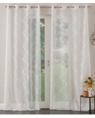 Pannello tenda con borchie devoreh Lunar