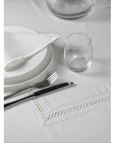 Servizio da tavola 12 posti tovaglia + tovaglioli art. 2336