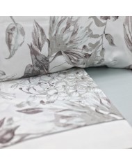 Completo Lenzuola matrimoniale in percalle di cotone Gabel Dafne var. Brezza