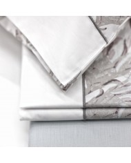 Completo Lenzuola matrimoniale in percalle di cotone Gabel Dafne var. Brezza