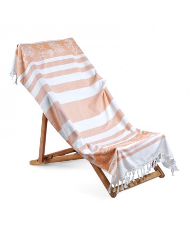 Telo mare 100% cotone retro in microspugna Agadir Telo mare 100% cotone retro in microspugna Agadir